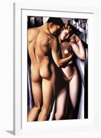 Adam and Eve-Tamara de Lempicka-Framed Giclee Print