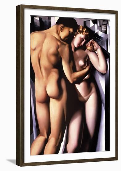 Adam and Eve-Tamara de Lempicka-Framed Giclee Print