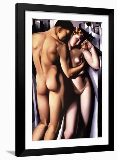 Adam and Eve-Tamara de Lempicka-Framed Giclee Print