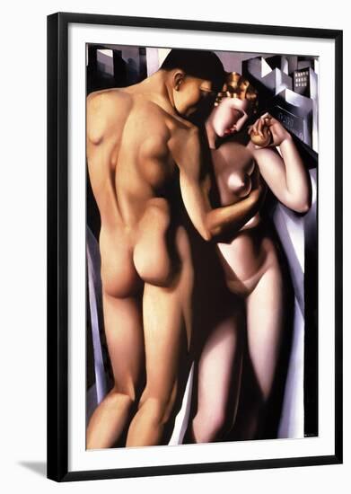 Adam and Eve-Tamara de Lempicka-Framed Giclee Print