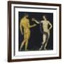 Adam and Eve-Franz von Stuck-Framed Premium Giclee Print