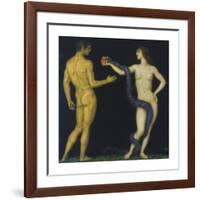 Adam and Eve-Franz von Stuck-Framed Premium Giclee Print
