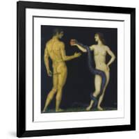 Adam and Eve-Franz von Stuck-Framed Premium Giclee Print