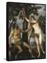 Adam and Eve-Titian (Tiziano Vecelli)-Framed Stretched Canvas