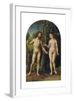 Adam and Eve-Jan Gossaert-Framed Giclee Print