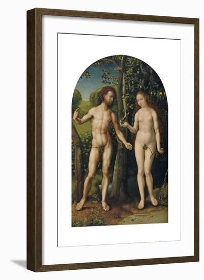 Adam and Eve-Jan Gossaert-Framed Giclee Print