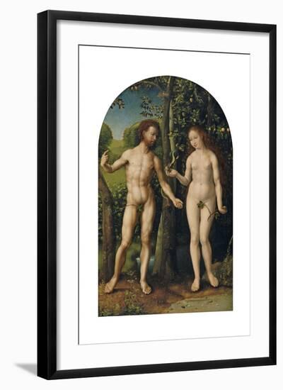 Adam and Eve-Jan Gossaert-Framed Giclee Print