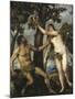 Adam and Eve-Titian (Tiziano Vecelli)-Mounted Photographic Print