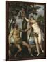 Adam and Eve-Titian (Tiziano Vecelli)-Framed Photographic Print