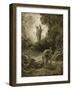Adam and Eve-Gustave Doré-Framed Giclee Print