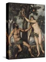 Adam and Eve-Titian (Tiziano Vecelli)-Stretched Canvas