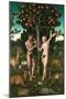 Adam and Eve-Lucas Cranach the Elder-Mounted Giclee Print