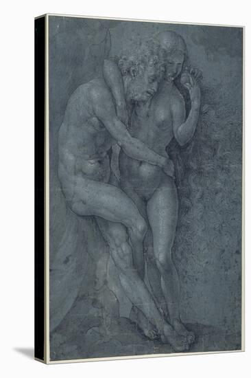 Adam and Eve-Jan Gossaert-Stretched Canvas