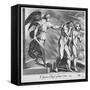 Adam And Eve-null-Framed Stretched Canvas