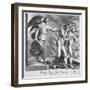 Adam And Eve-null-Framed Giclee Print