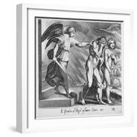 Adam And Eve-null-Framed Giclee Print