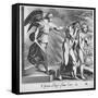 Adam And Eve-null-Framed Stretched Canvas