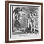 Adam And Eve-null-Framed Giclee Print