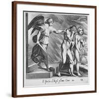 Adam And Eve-null-Framed Giclee Print