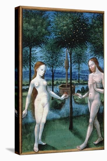 Adam And Eve-null-Stretched Canvas