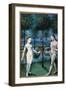 Adam And Eve-null-Framed Giclee Print