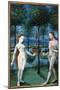 Adam And Eve-null-Mounted Giclee Print