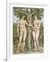 Adam and Eve-Hans Sebald Beham-Framed Giclee Print