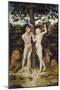 Adam and Eve-Lucas Cranach the Elder-Mounted Giclee Print