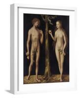 Adam and Eve-Lucas Cranach the Elder-Framed Giclee Print