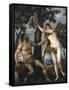 Adam and Eve-Titian (Tiziano Vecelli)-Framed Stretched Canvas