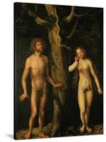 Adam and Eve-Lucas Cranach the Elder-Stretched Canvas