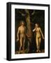 Adam and Eve-Lucas Cranach the Elder-Framed Giclee Print