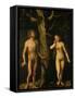 Adam and Eve-Lucas Cranach the Elder-Framed Stretched Canvas