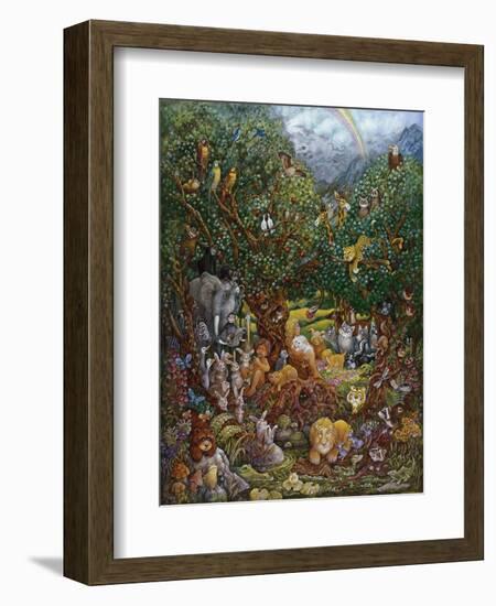 Adam and Eve-Bill Bell-Framed Giclee Print