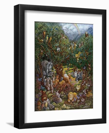 Adam and Eve-Bill Bell-Framed Giclee Print