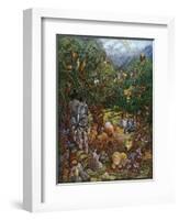 Adam and Eve-Bill Bell-Framed Giclee Print