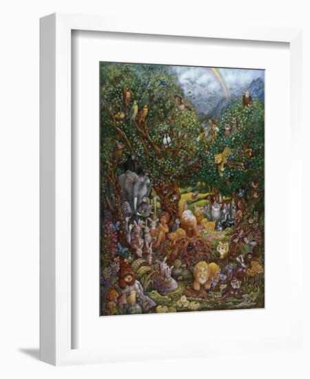 Adam and Eve-Bill Bell-Framed Giclee Print