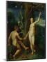 Adam and Eve-Hans Rottenhammer I-Mounted Giclee Print