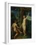 Adam and Eve-Hans Rottenhammer I-Framed Giclee Print