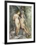 Adam and Eve-Hendrik Goltzius-Framed Giclee Print