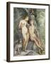 Adam and Eve-Hendrik Goltzius-Framed Giclee Print