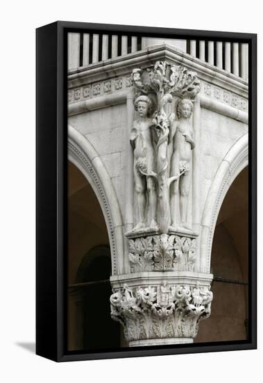 Adam and Eve-null-Framed Stretched Canvas
