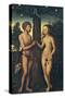 Adam and Eve-Lucas Cranach Elder-Stretched Canvas