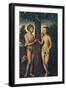 Adam and Eve-Lucas Cranach Elder-Framed Giclee Print