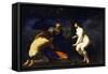 Adam and Eve-Francesco Furini-Framed Stretched Canvas