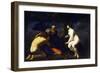 Adam and Eve-Francesco Furini-Framed Premium Giclee Print