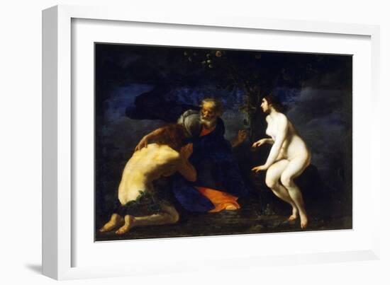 Adam and Eve-Francesco Furini-Framed Giclee Print