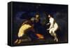 Adam and Eve-Francesco Furini-Framed Stretched Canvas