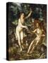 Adam and Eve-Joachim Wtewael Or Utewael-Stretched Canvas