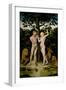Adam and Eve-Lucas, The Elder Cranach-Framed Giclee Print
